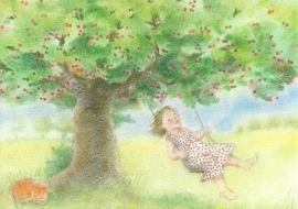 Schommel in de kersenboom, Sanne Dufft