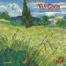 Van Gogh, Colours of the Provence, 30x30cm maandkalender 2027