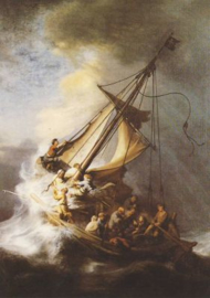 Storm op het meer van Tiberias, Rembrandt