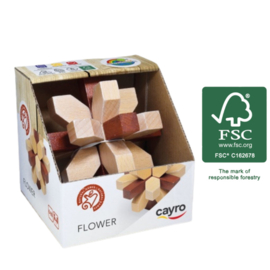 Houten puzzel Flower ( Cayro)
