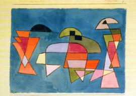 Zeilschepen, Paul Klee