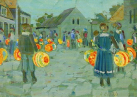 Lampionnen optocht, Rudolf Bartels