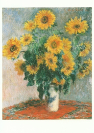 Boeket zonnebloemen, Claude Monet
