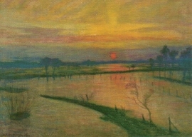 Overstroming bij de Wümme, Otto Modersohn