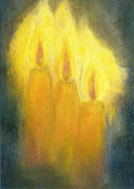 Drie kaarsen, Angela Koconda