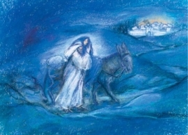 Jozef en Maria naar Bethlehem, Marjan van Zeyl