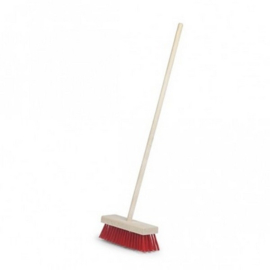 Bezem rood (55 cm)