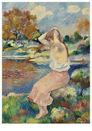 Het toilet, Pierre-Auguste Renoir