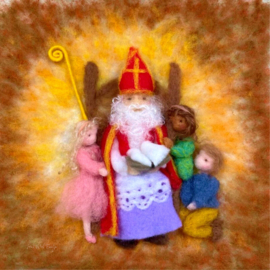 Toverplaat E Sinterklaas met kinderen
