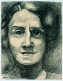 Vrouwenportret, Charley Toorop