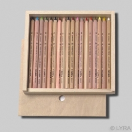 Lyra kleurpotloden 6-kantig, per stuk, 35 kleuren