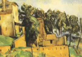 La maison de bellevue, Paul Cézanne