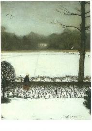 Uitzicht atelier te Eerbeek, Jan Mankes