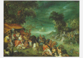 De zondvloed met de ark van Noach, Jan Brueghel