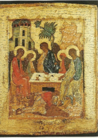 Heilige drievuldigheids ikoon, A. Rubljew