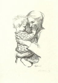 Moeder met kind op de arm, Käthe Kollwitz