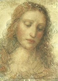 Christus bij het avondmaal (detail), Leonardo da Vinci