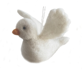 Vredesduif hanger (12,5cm)
