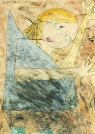 Engel nog op de tast, Paul Klee