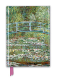 Water Lilies, A Flame Tree Lined Notebook