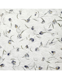 Olino Paperworks, Notebook mulberry bloem Iris