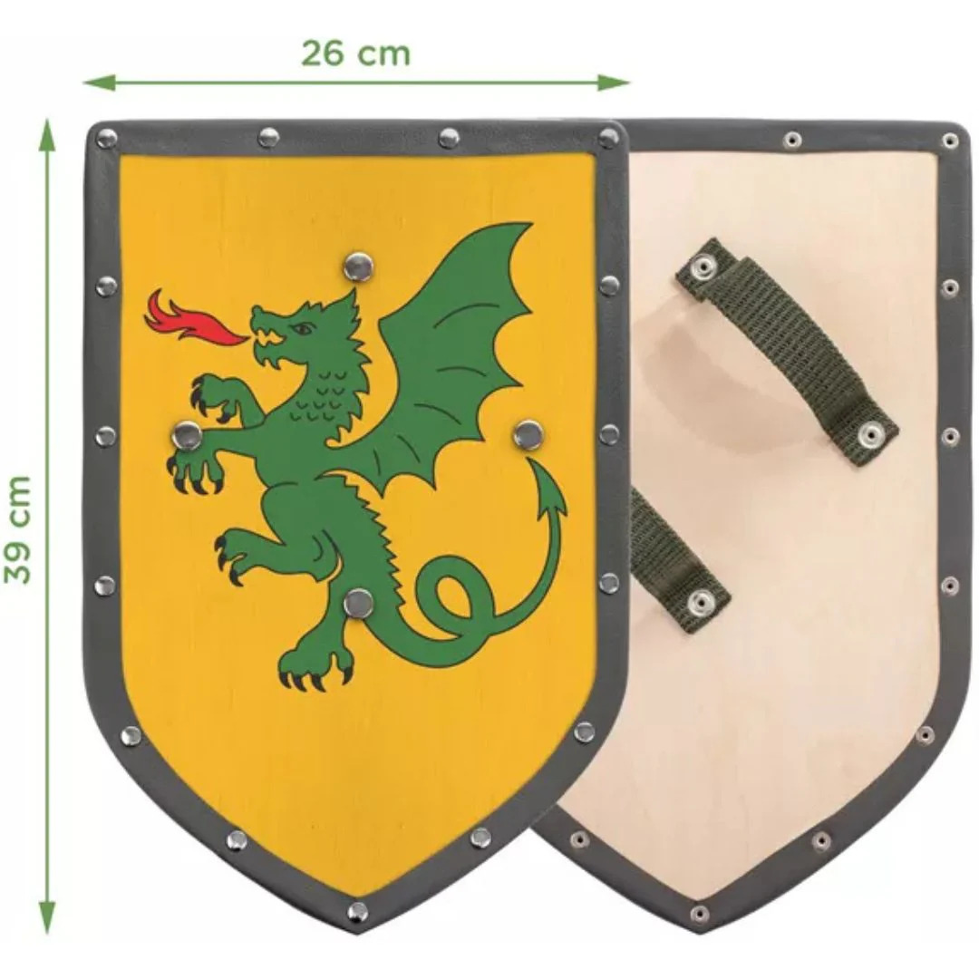 Woodsy Houten set zwaard met schild ( 4+)