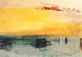 Venetië, gezien vanaf Fusina, J.M.W. Turner