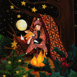 Toverplaat Christmas in the woods (Esther Bennink)