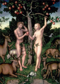 Adam en Eva, Lucas Cranach de Oudere