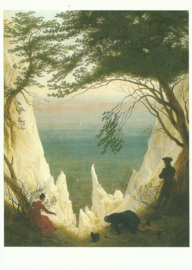 Krijtrotsen bij Rügen, Caspar David Friedrich