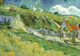 Aaneengesloten huisjes, Vincent van Gogh