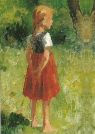 Meisje in rode rok, Thomas Herbst