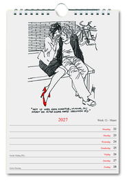 Peter van Straaten weekkalender 2027