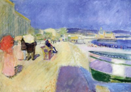 Britse promenade, Edvard Munch