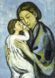 Moeder en kind, Pablo Picasso