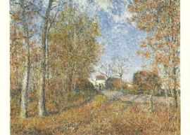 Een bosrand in Sand, Alfred Sisley