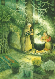 Vrouwen koken boven open vuur, Inge Löök
