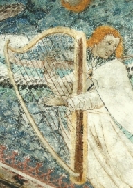 Engel met harp, Meester Thomas