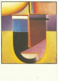 Abstract hoofd: Zon-kleur-leven, Alexej von Jawlensky