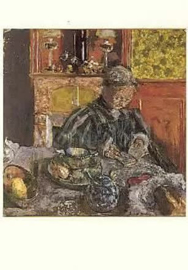 Mevrouw Vuillard in de boekhouding, Edouard Vuillard