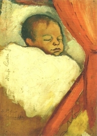Walter, 3 dagen oud, August Macke