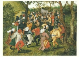 Boerenbruiloft, Pieter Brueghel de jongere