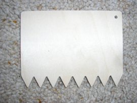 Zandkammen klein (set van 5 verschillende)