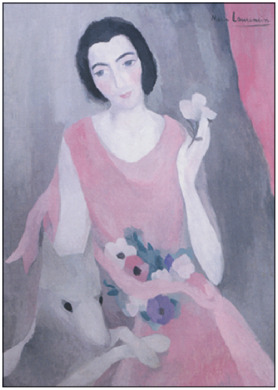Portret van Madame Paul Guillaume, Marie Laurencin