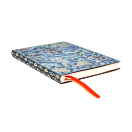 12 maands agenda Paperblanks 2027 Blue Willow Midi Horizontal
