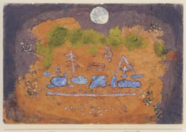 Offer bij volle maan, Paul Klee