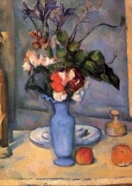 De blauwe vaas, Paul Cezanne
