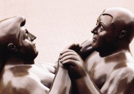 Ballerini (detail), Fernando Botero