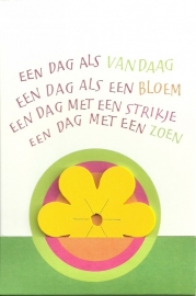 Een dag als vandaag (met bloem), Symposion