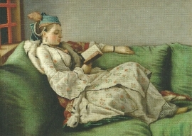 Marie Adélaïde uit Frankrijk in Turks kostuum, J-E Liotard